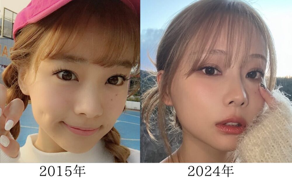 重盛さと美の経年比較1