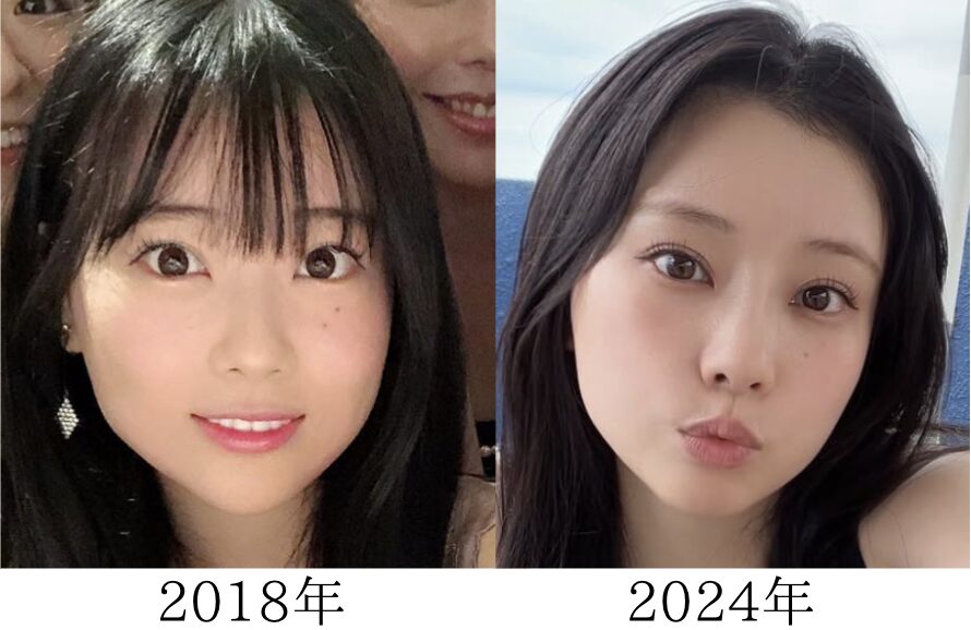 重盛さと美の経年比較2